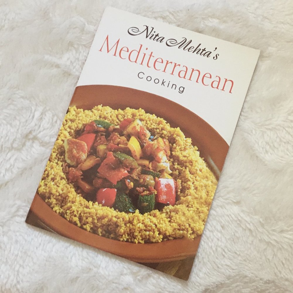 'Nita Mehta's Mediterranean Cooking' Y2K Softcover Cookbook - Picture 1 of 7